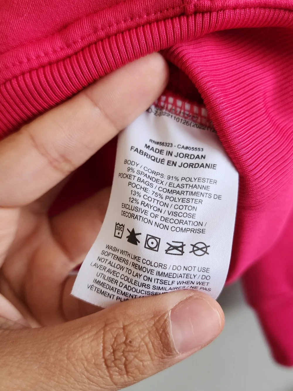 Nike Therma-FIT One Women’s Cropped Pullover Hoodie FB5210-666 Pink Large